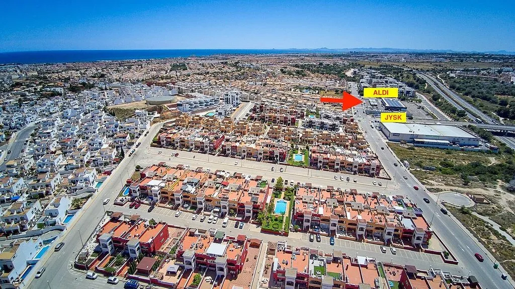 Vue aérienne - Ground Floor Apartment with Pool in Orihuela Costa
