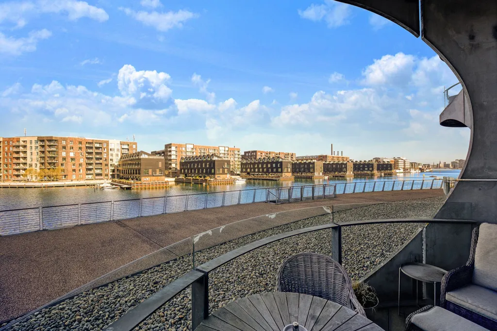 Terrass - Exclusive Harbour View Penthouse in Sluseholm