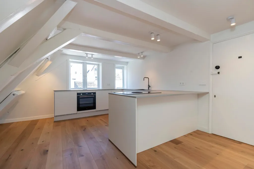 Köök - Renovated Duplex with Singel View in Amsterdam