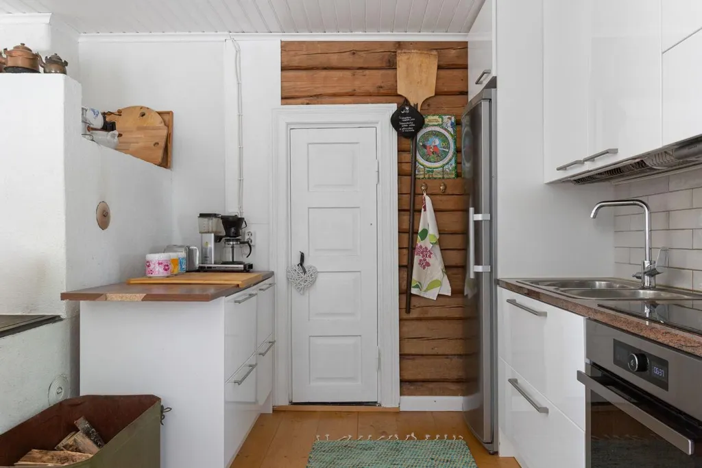 Köök - Traditional Cottage with Sauna in Miekkiö