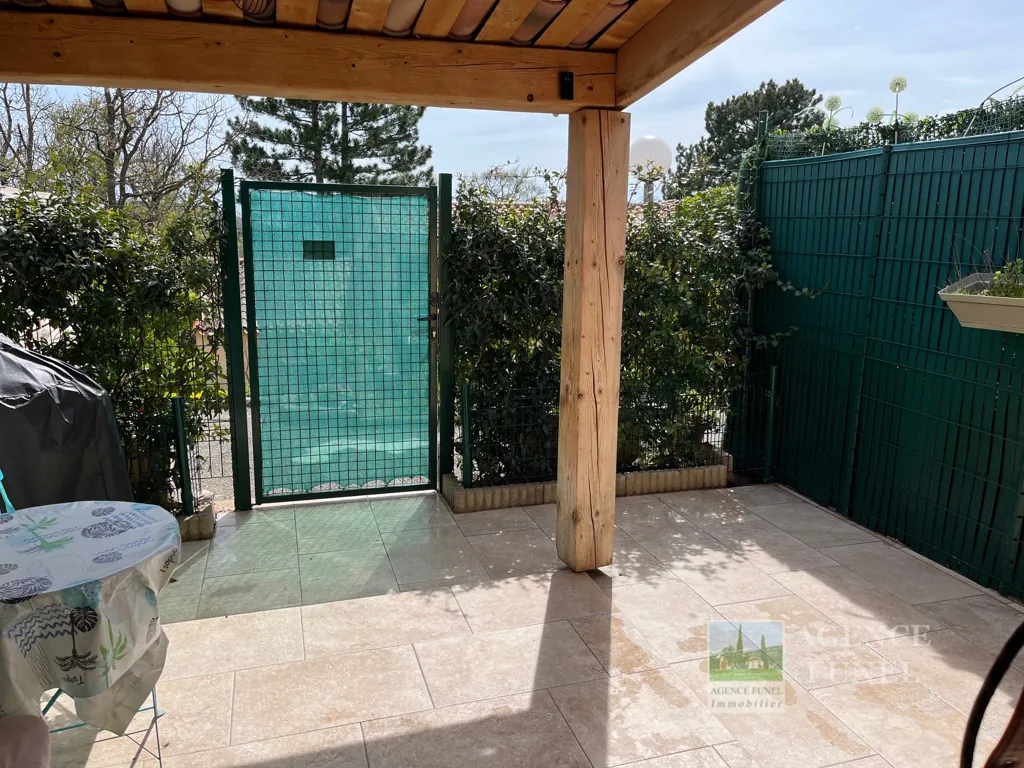 Terrasse - Maison jumelée avec piscine à St Vallier de Thiey