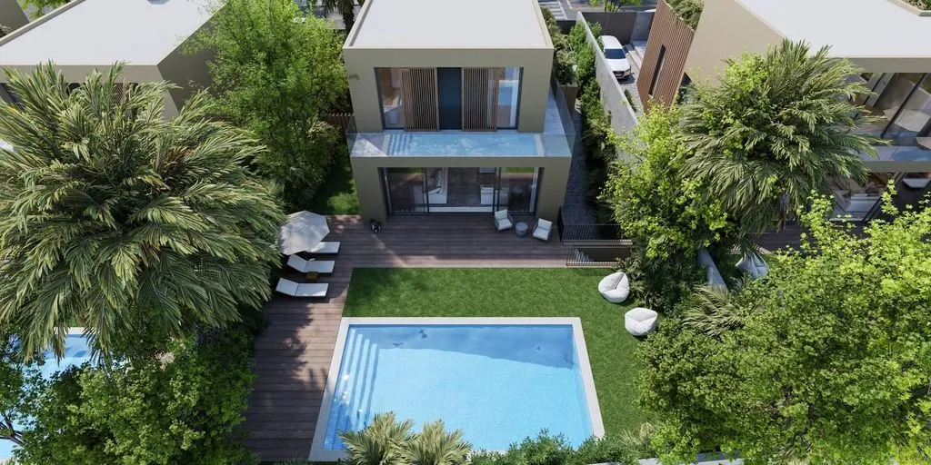 Vue aérienne - Contemporary Villa with Pool in Morelinho, Sintra