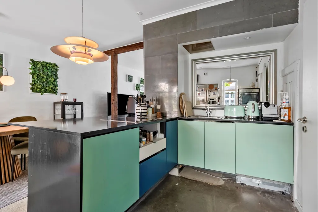 Cucina - Bohemian-Style House in Historic Roskilde
