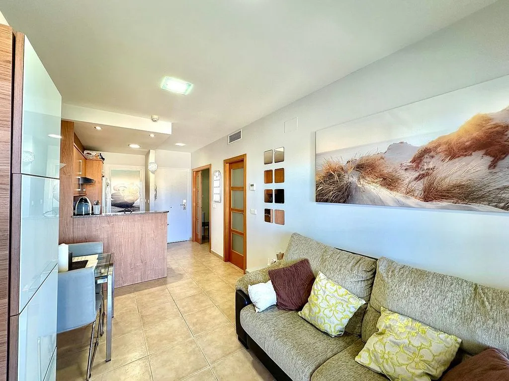 Séjour - Apartment with Pool and Terrace in Guillem de Castro