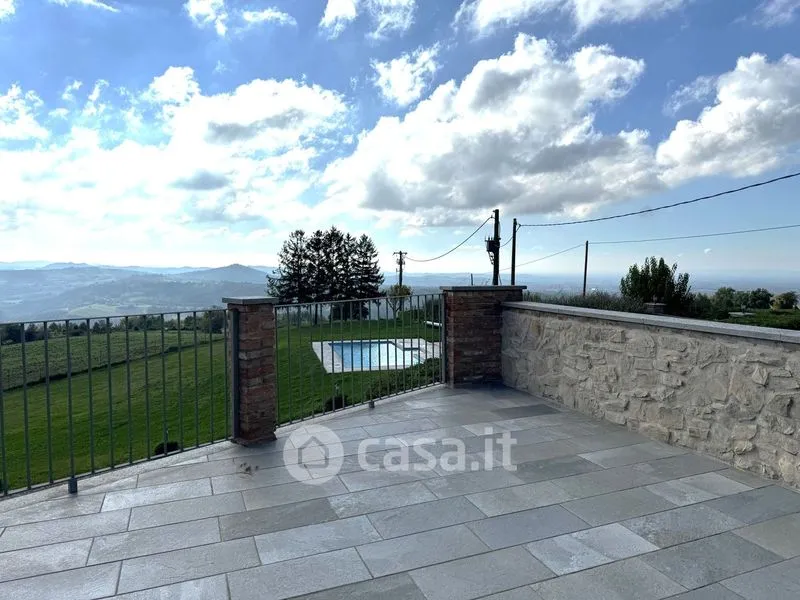 Terrasse - Casale with Pool in Godiasco Salice Terme