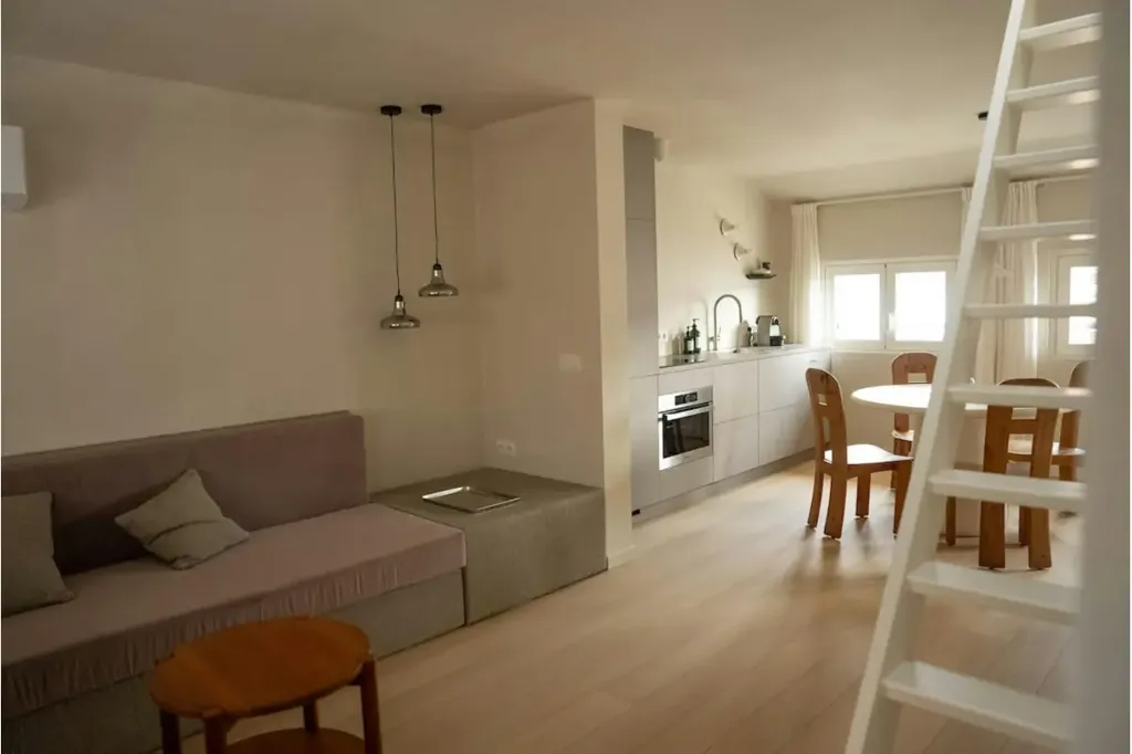 Séjour - Appartement meublé avec climatisation à Zurenborg, Anvers