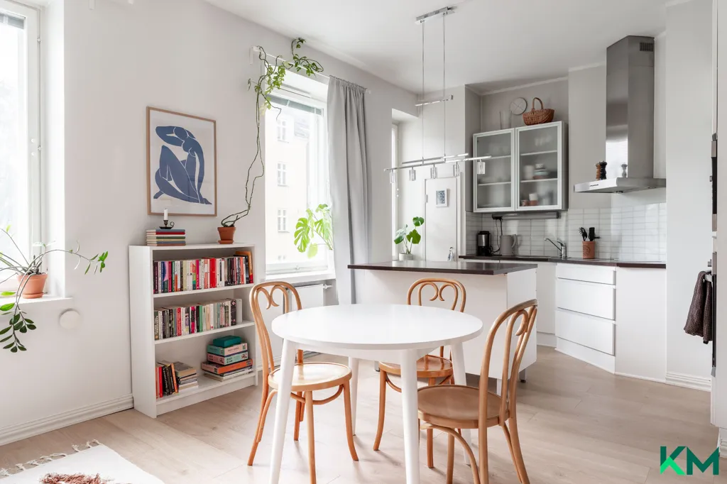 Sala da pranzo - Modern Flat with Garden View in Taka-Töölö