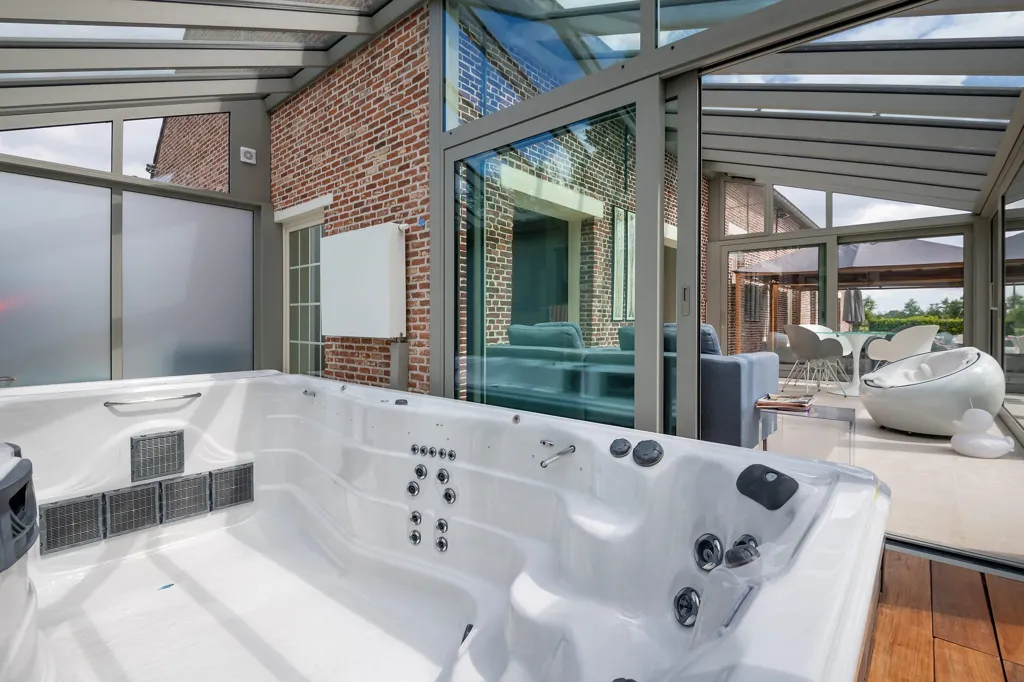 Terrass - Renovated Country House with Spa in Willebroek