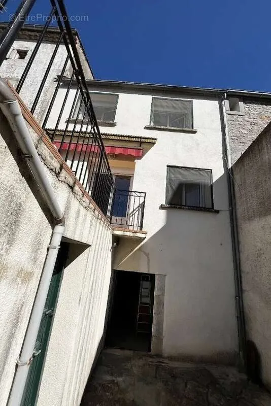 Extérieur - Maison de Village avec Vue Montagne à Terrasse
