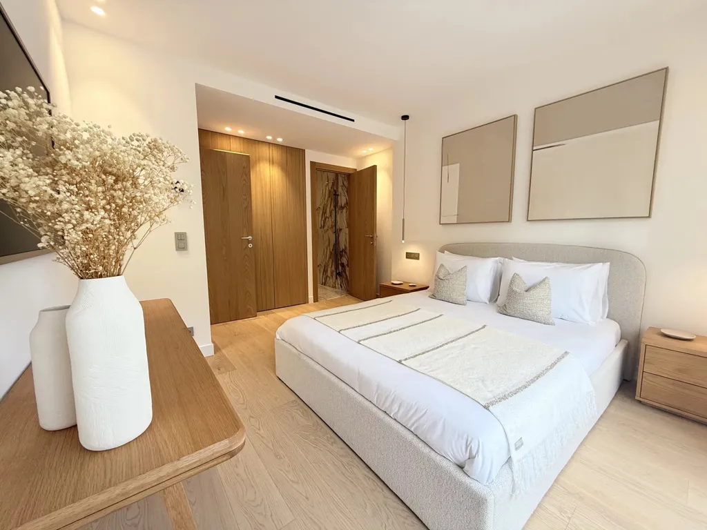 Chambres - Appartement 4 Pièces avec Vue Mer à Cannes