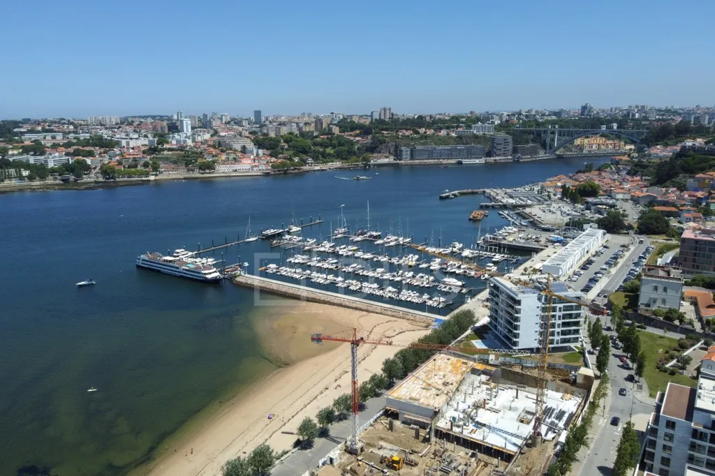 Vue aérienne - T3 Apartment with River View in Vila Nova de Gaia