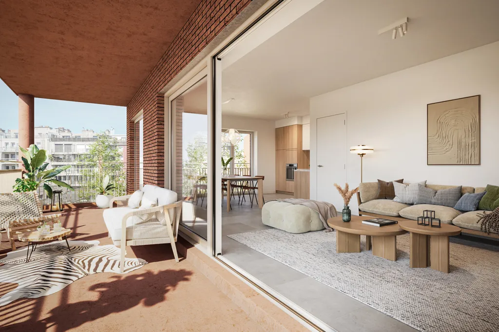 Elutuba - New Build Apartment with Large Terrace in Deurne
