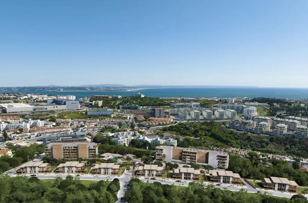 Vista aerea - Luxury Apartment with Pool in Oeiras
