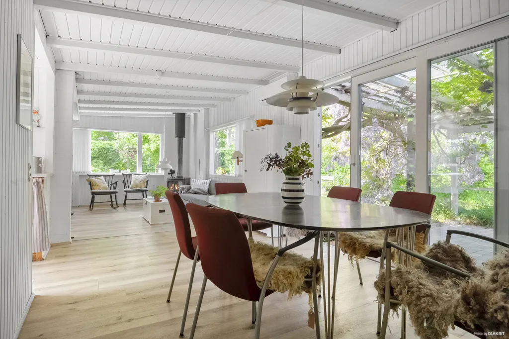 Salle à manger - Coastal Holiday Home with Garden in Odder