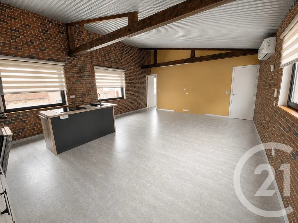 Cuisine - Appartement Moderne avec Jardin à Saint-Quentin