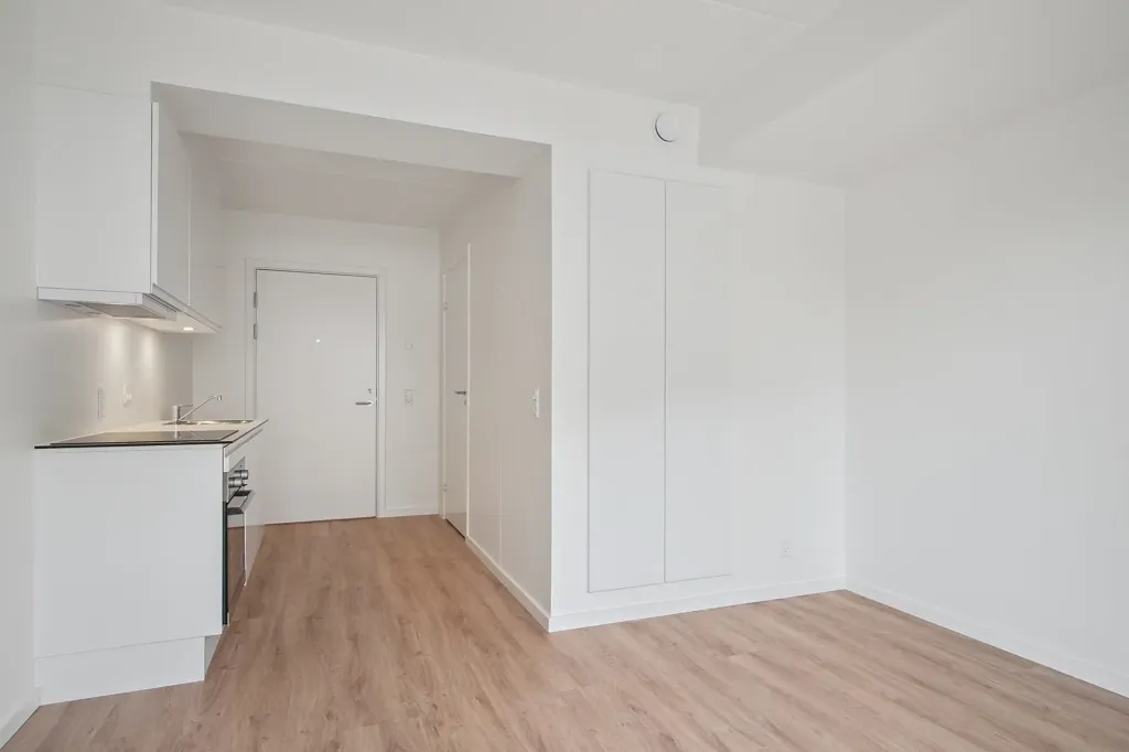 Séjour - 1-Bedroom Flat with Terrace in Risskov