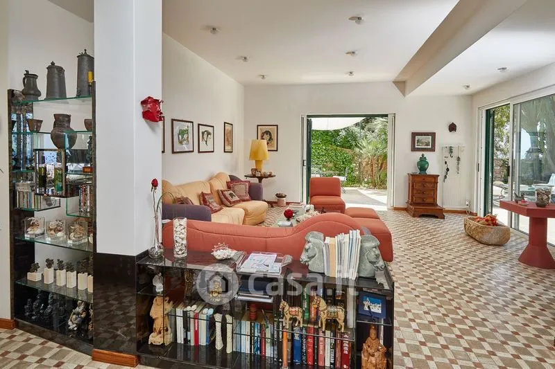 Séjour - Caprese-Style Villa with Sea View in Capri