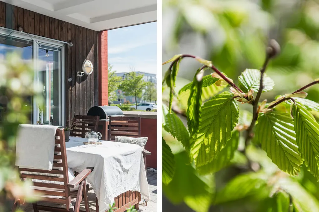 Terrass - Apartment with South-West Terrace in Lomma