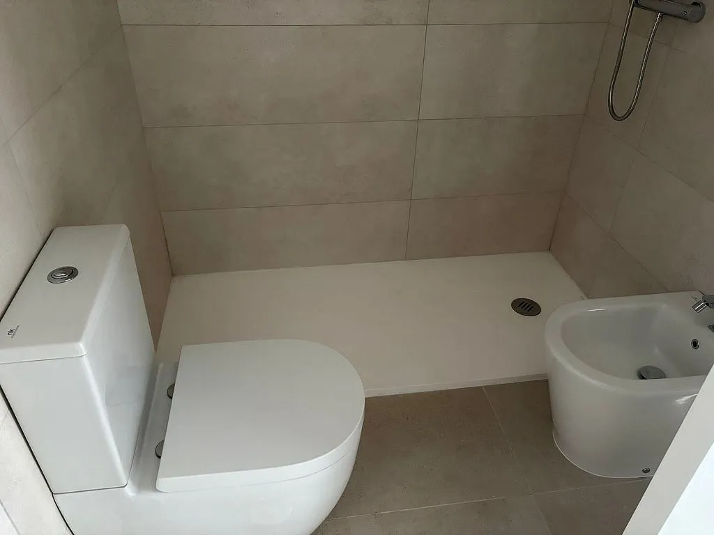 Salles de bain - New Flat with Pool and Terrace in Los Álamos
