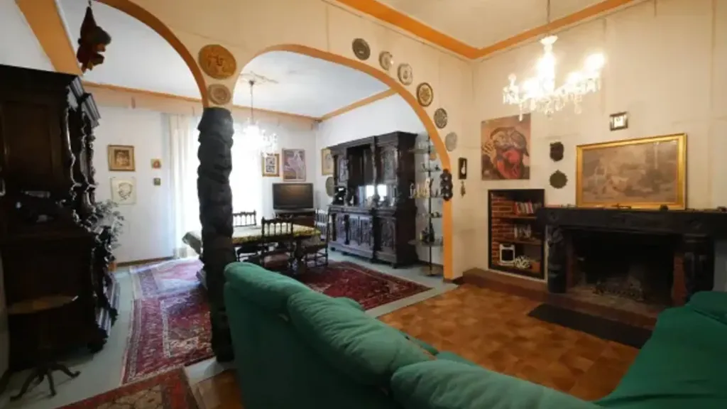 Living Room - Apartment with Centre View in Pavullo Nel Frignano