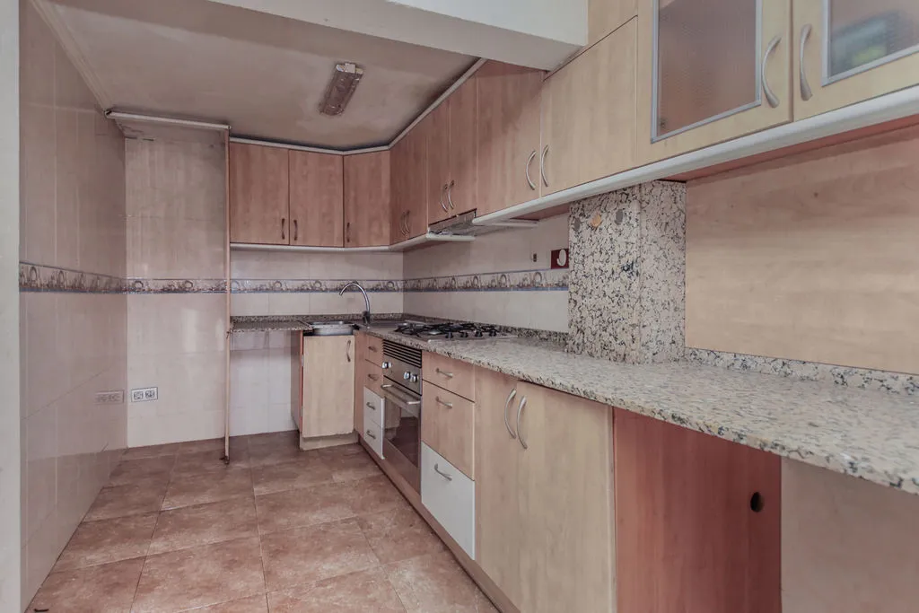 Köök - Apartment with Balcony in Tarragona