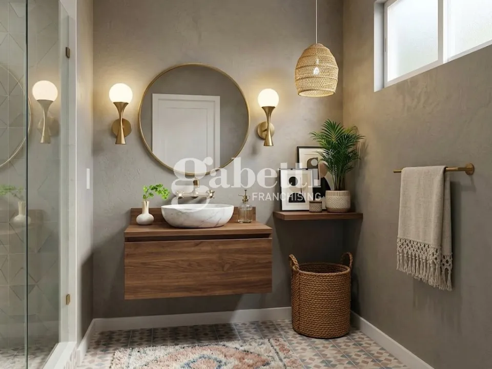 Salles de bain - Modern Flat with Balcony in Florence