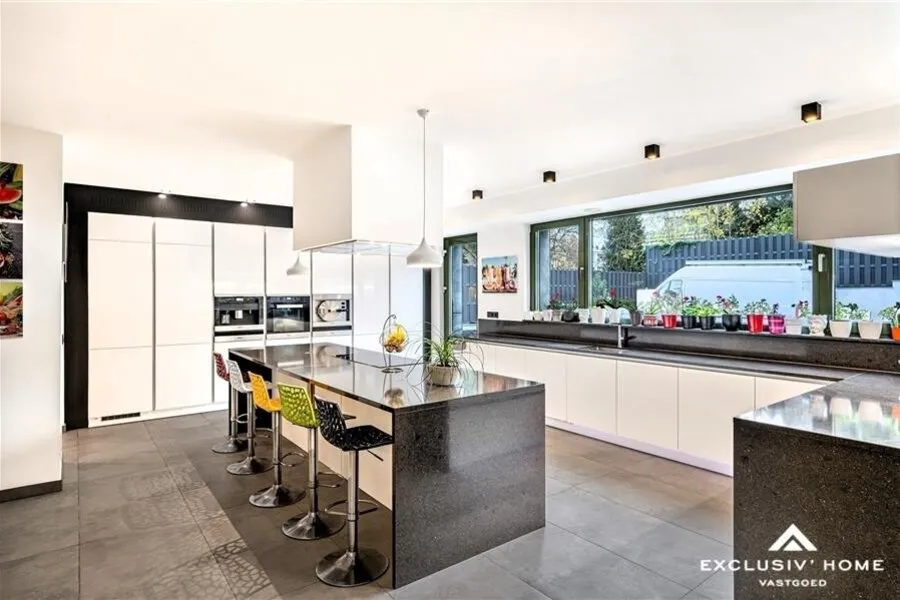 Cuisine - Villa Moderne avec Spa à Bruxelles Ouest