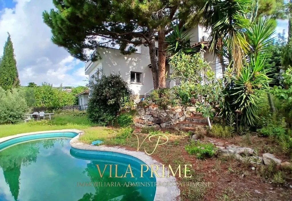 Piscine - Detached Villa with Sea View in Vilassar de Dalt
