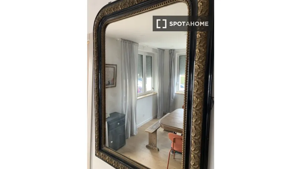 Séjour - Chambre à Louer dans Appartement 3 Pièces à Paris