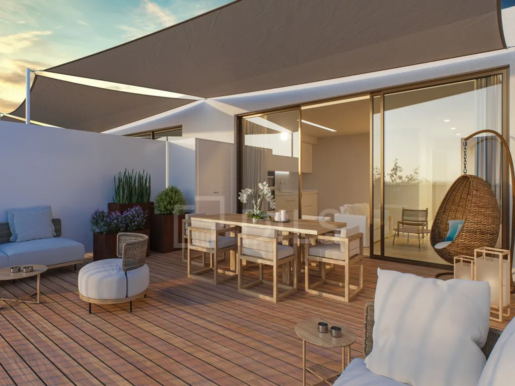 Terrazza - T2 Apartment with Sea View in Santa Luzia