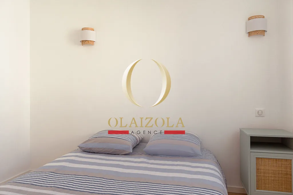 Bedrooms - Renovated Apartment with Balcony in Biarritz