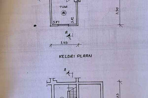 Plan - Cottage with Garden near Pärnu