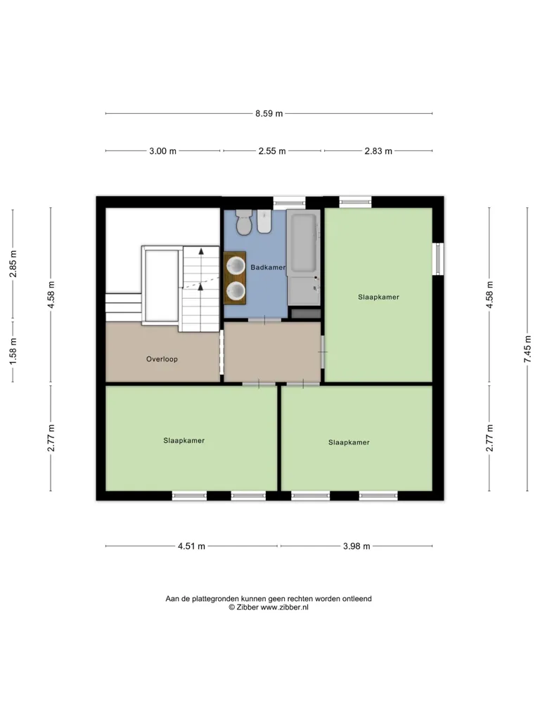Plan - Characterful Detached House with Garden in Eerde