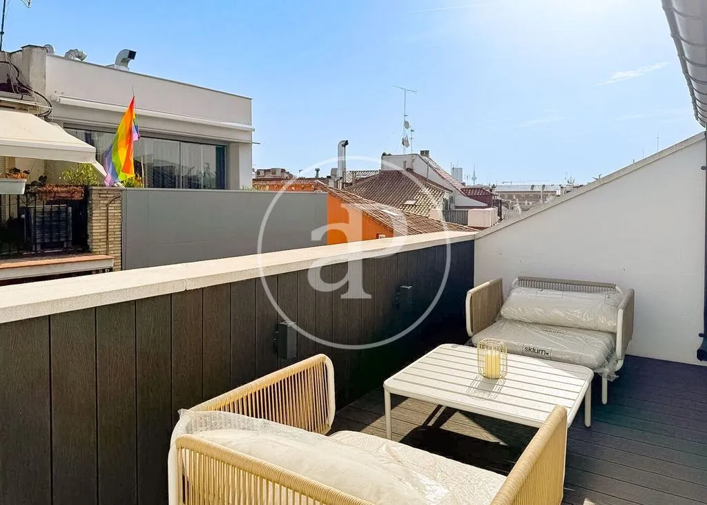 Terrass - Luxury Penthouse with Terrace in Chueca, Madrid