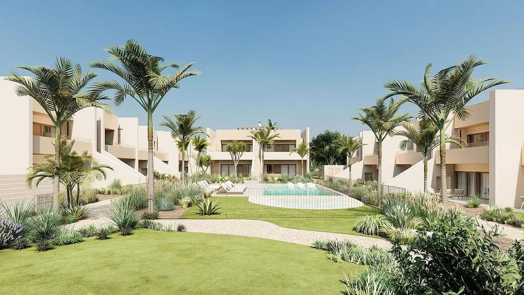 Piscine - Semi-detached House with Pool in San Javier