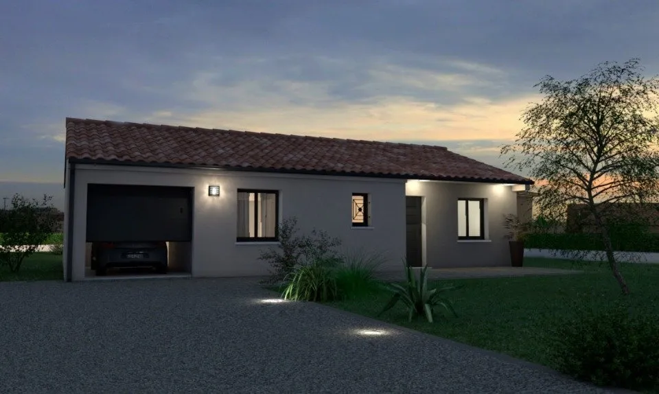 Maison à Construire avec Garage à Capens