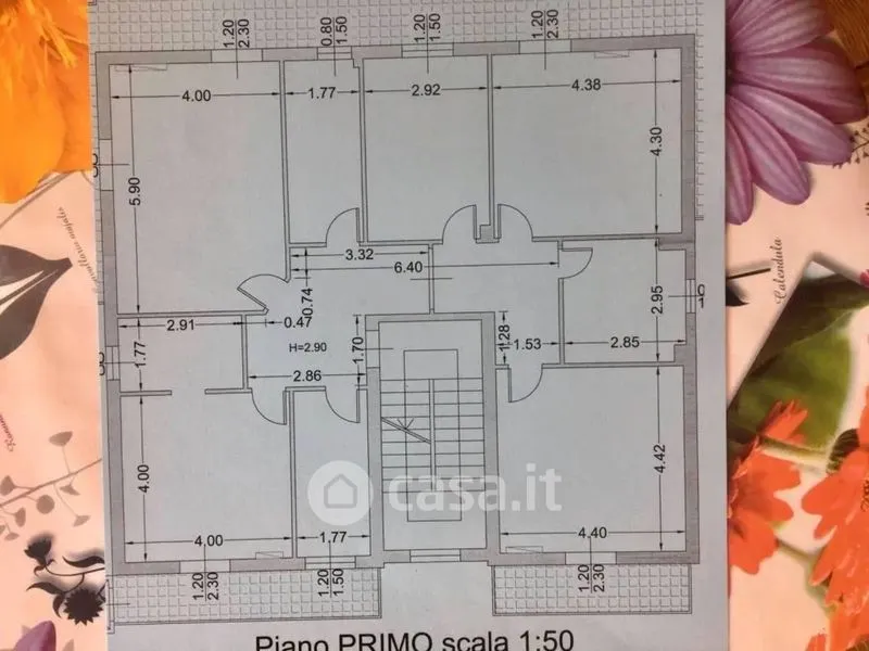 Plan - Apartment with Multiple Terraces in Macerata