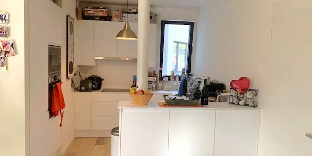 Cuisine - Appartement Neuf avec Terrasse à Ukkel