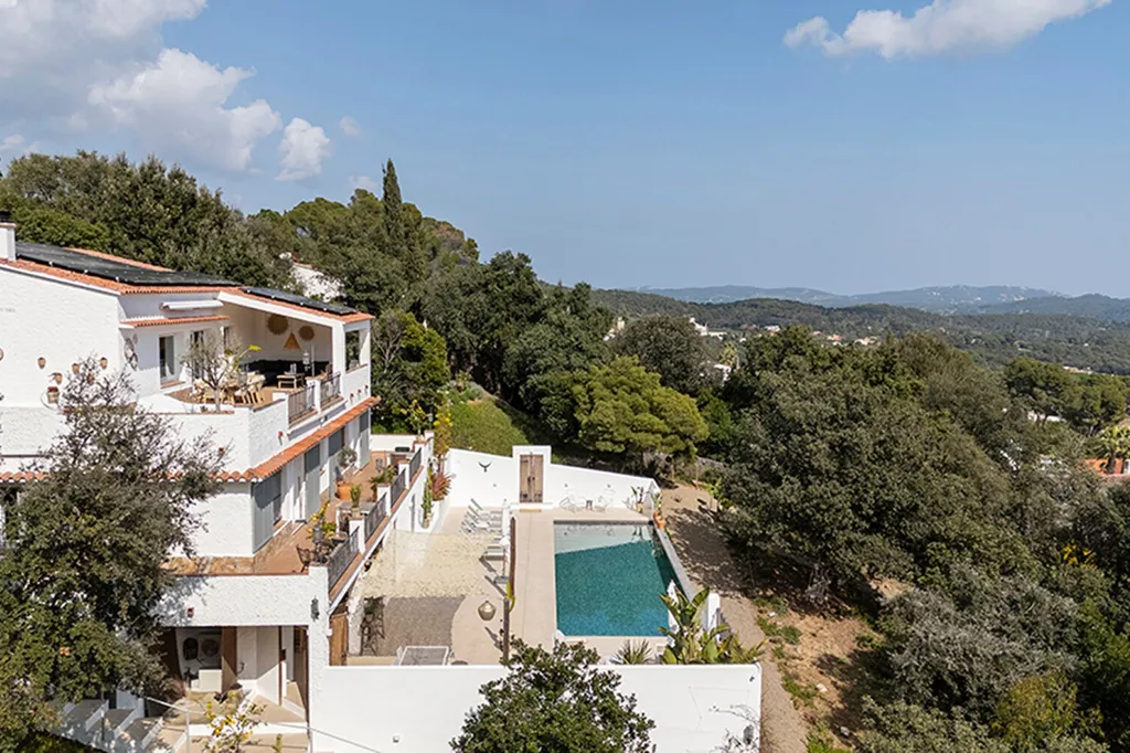 Vue aérienne - Renovated Villa with Sea View in Vall-Llobrega