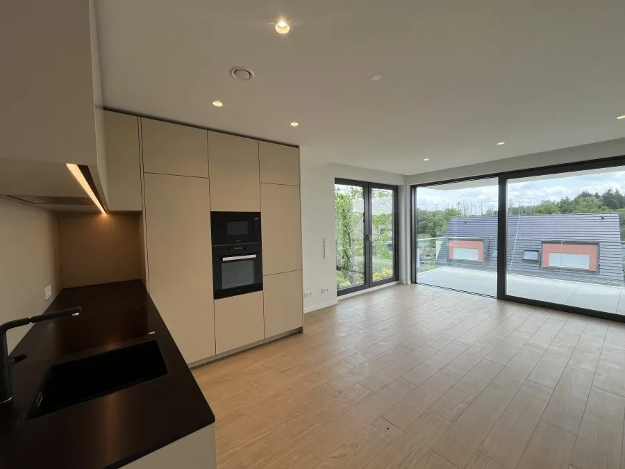 Cuisine - Appartement Neuf avec Terrasse à Luxembourg-Kirchberg
