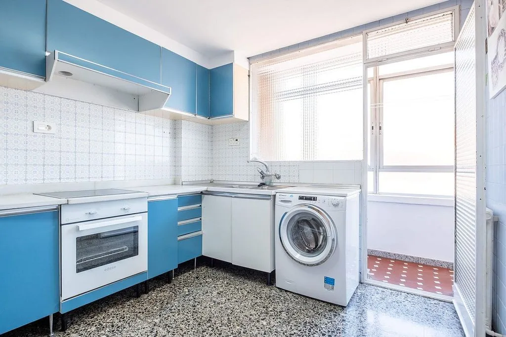 Cuisine - Apartment with Balcony and Views in Zaragoza