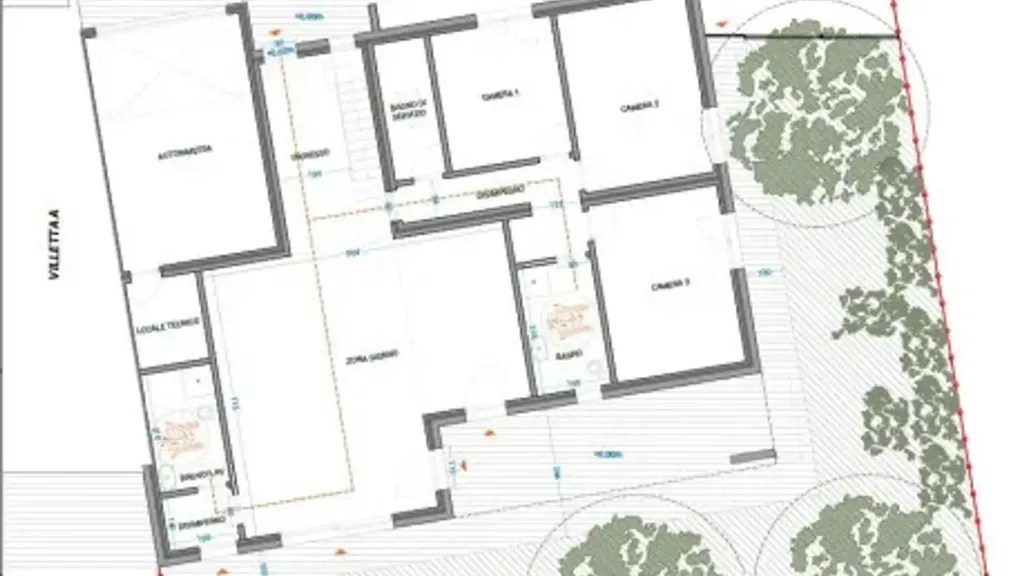 Plan - Eco-Friendly Villa in Green Village, Modena