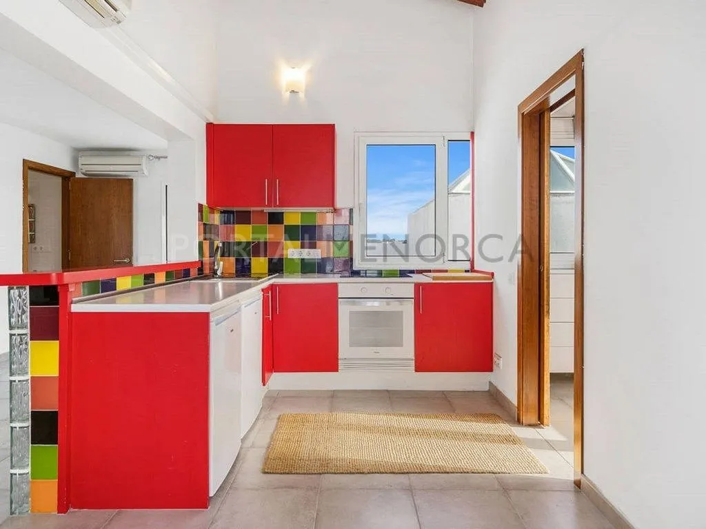 Köök - Chalet with Pool in Cala'n Blanes, Menorca