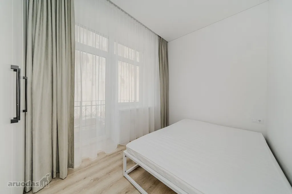 Bedrooms - 2-Bedroom Apartment with Balcony in Kaunas Centre