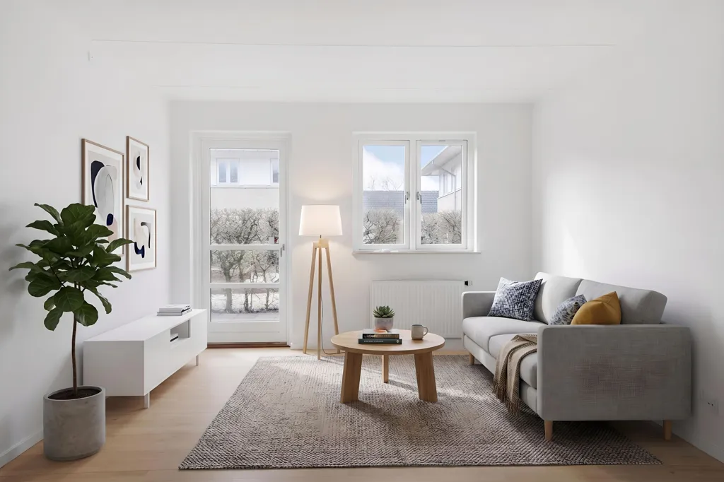 Elutuba - 4-Bedroom Terraced House in Thorshammer, Holstebro