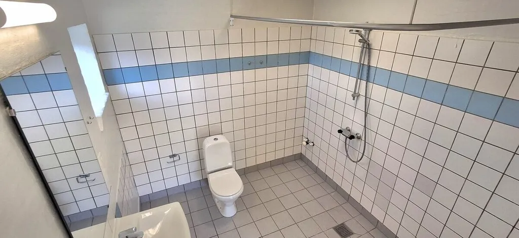 Salles de bain - 3-Bedroom Flat with Pets Allowed in Frederikshavn