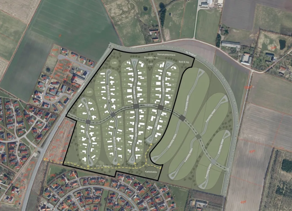 Planimetria - Year-Round Plot with 5G Coverage in Aabybro