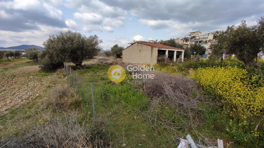 Aed - Plot with Mountain View in Magoula, Western Attica