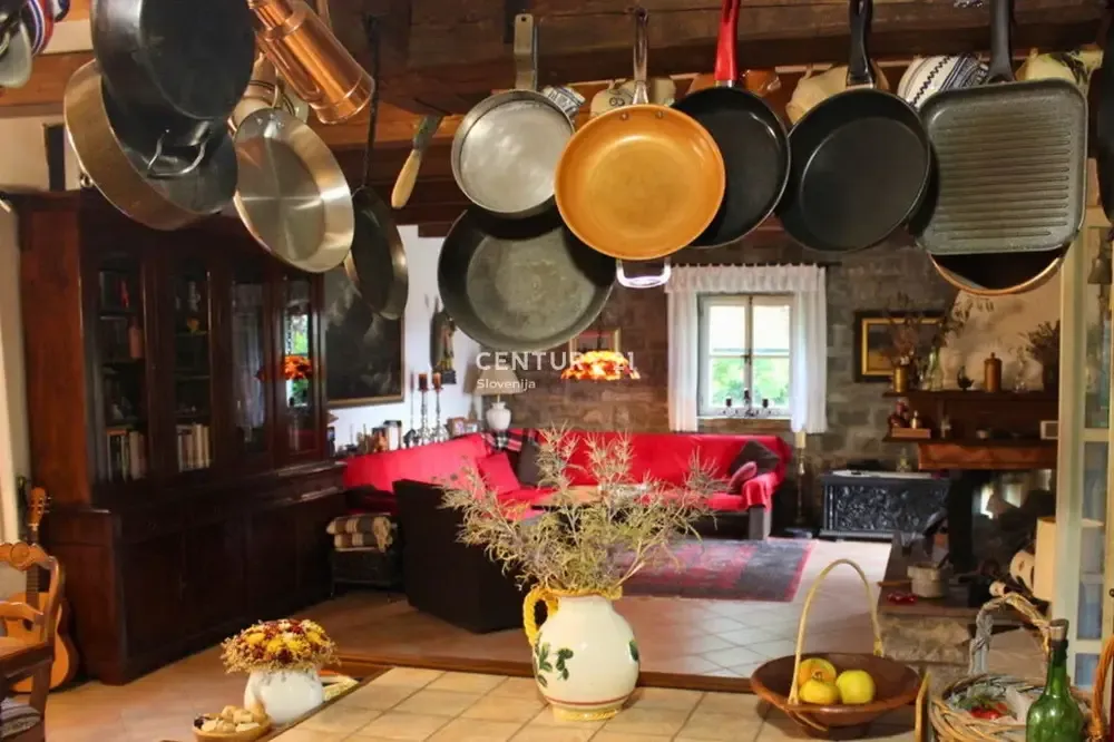 Cucina - Stone Villa with Pool in Pomjan, Koper