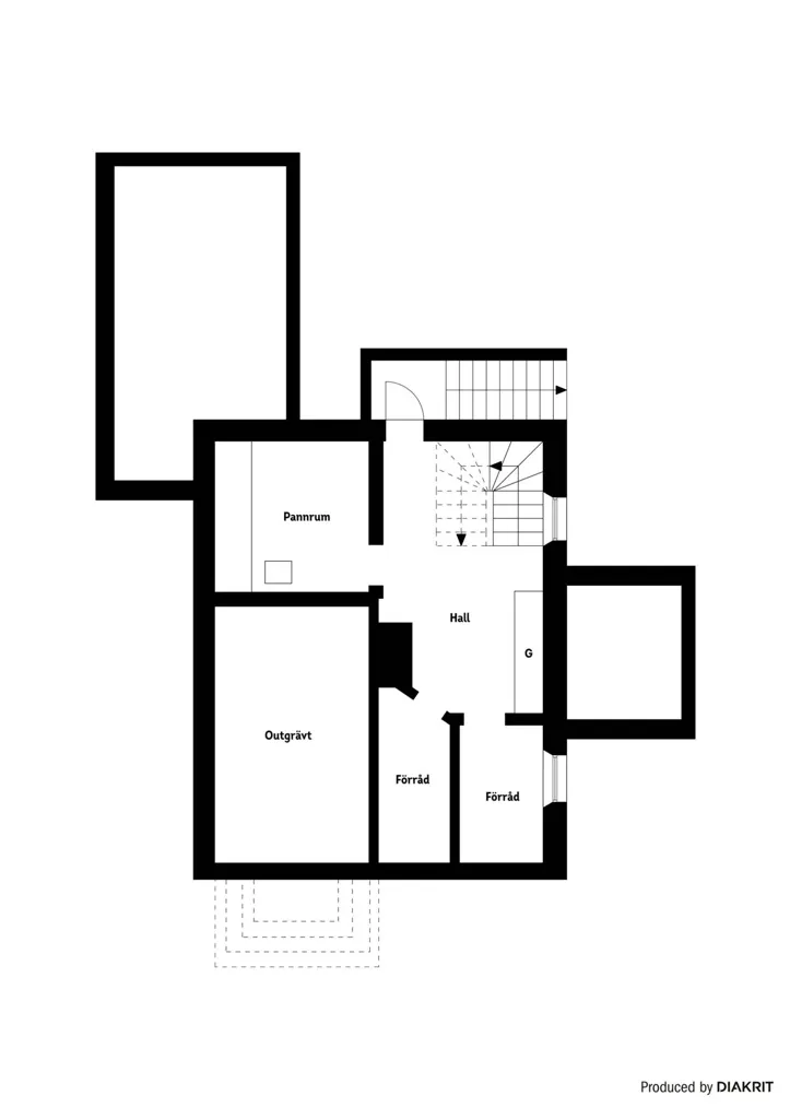 Plan - Historic House with River View in Södermanland